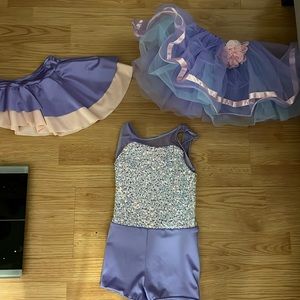 3 piece dance recital costume